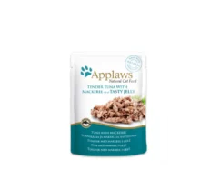 Applaws Tuna Wholemeat with Mackeral in Jelly Cat Food, 70 Gms at ithinkpets.com