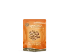 Applaws Chicken Breast with Pumpkin in Broth Cat Food, 70 Gms at ithinkpets