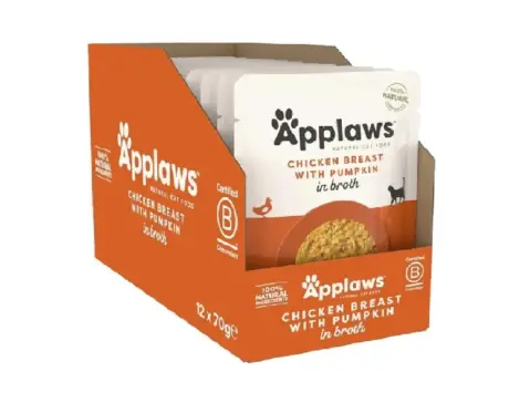 Applaws Chicken Breast with Pumpkin in Broth Cat Food, 70 Gms at ithinkpets.com 1 (1)