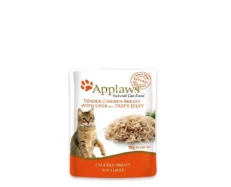 Applaws Natural Tender Chicken Breast with Liver in Jelly Cat Food, 70 Gms at ithinkpets (4)