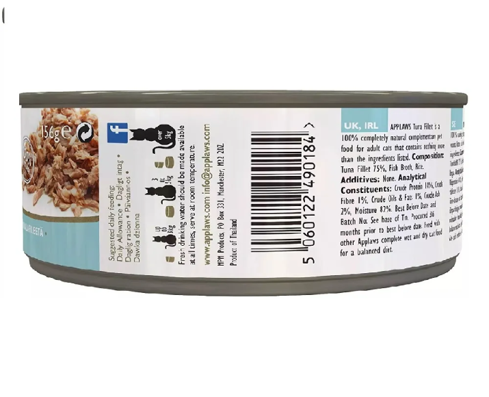 Applaws Natural Tuna Fillet Cat Food, 70 Gms at ithinkpets (4)