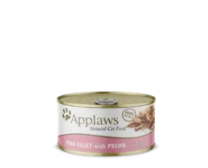 Applaws Natural Tuna Fillet and Prawn Wet Cat Food, 70 Gms at ithinkpets