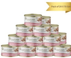 Applaws Natural Tuna Fillet and Prawn Wet Cat Food, 70 Gms at ithinkpets.com