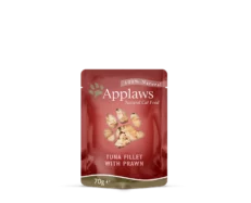 Applaws Natural Tuna Fillet with Pacific Prawn in Broth Cat Food at ithinkpets