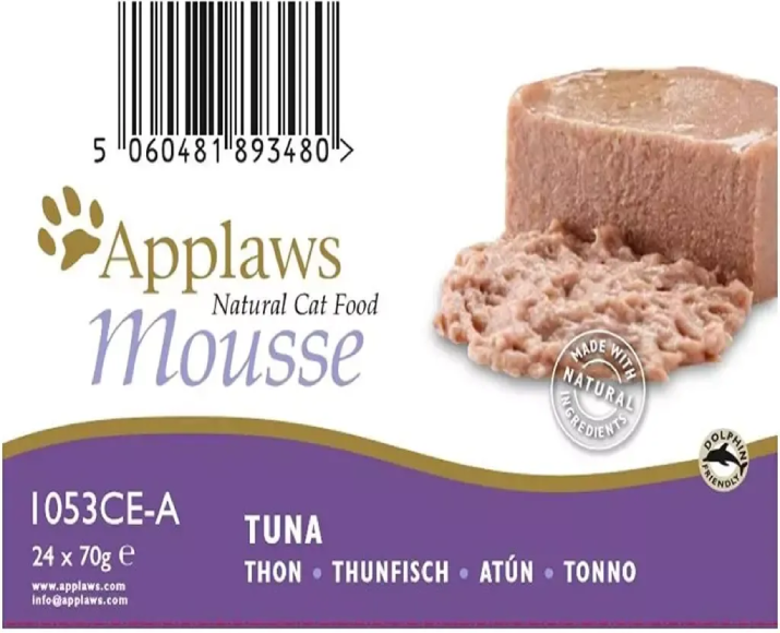 Applaws Natural Tuna Mousse Cat Food, 70 Gms at ithinkpets (1)