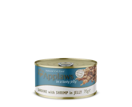 Applaws Sardine with Shrimp with Tasty Jelly Cat Food, 70 Gms at ithinkpets