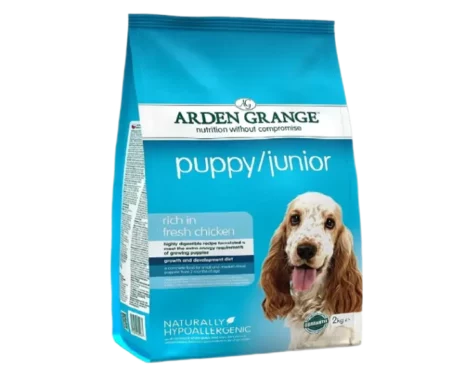 Arden Grange Puppy Junior Small Medium Breed Grain Food Dry Dog Food at ithinkpets
