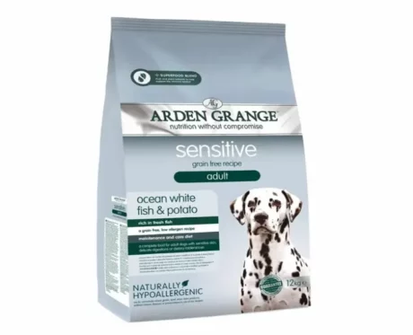 Arden Grange Sensitive Ocean Fish And Potato Grain Free Dry Dog Food at ithinkpets