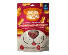 Awesome Pawsome Peanut Butter And Cranberry Dog Treat 85 Gms at ithinkpets.com (1)