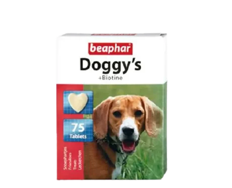 Beaphar Doggys Biotine Tablet Puppy and Dogs 75 Tabs at ithinkpets