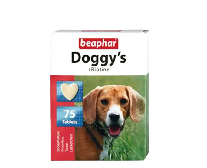 Beaphar Doggys Biotine Tablet Puppy and Dogs 75 Tabs at ithinkpets (1)