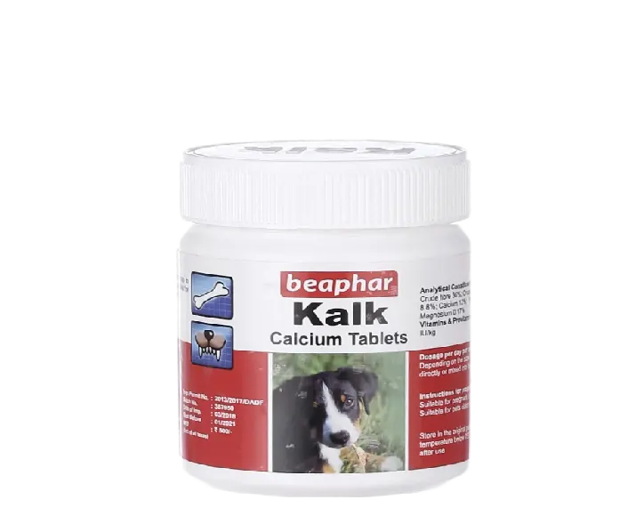 Beaphar Kalk Calcium Tablets for Puppy Dogs at ithinkpets (2)