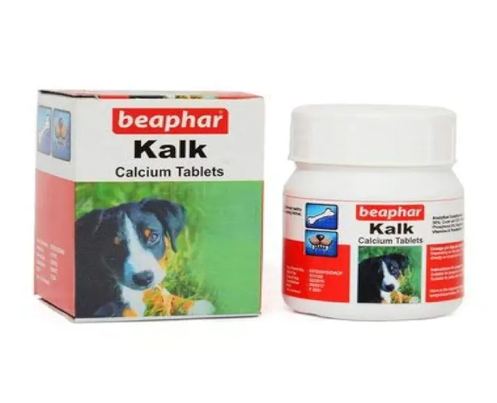 Beaphar Kalk Calcium Tablets for Puppy Dogs at ithinkpets (3)