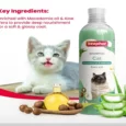 Beaphar Shampoo Macadamia Oil Kitten and Cats 250 Ml (All Breeds)