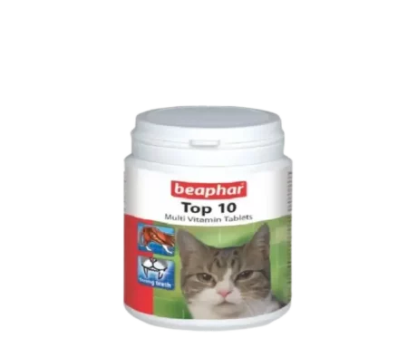 Beaphar Top 10 Multivitamin Cat and Kitten at ithinkpets