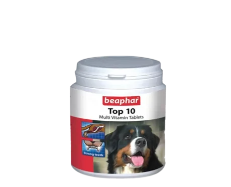 Beaphar Top 10 Multivitamin Dog Tablets at ithinkpets