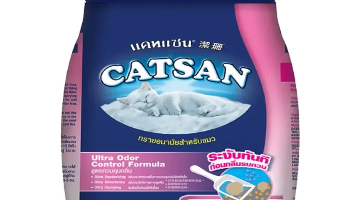 Odour control cat outlet litter