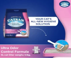 Catsan Ultra Odour Control Clumping Litter for Cats And Kittens at ithinkpets.com (2)