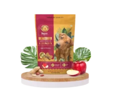 Dogsee Gigabites Apple and Peanut Dog Biscuits Cookies for Dogs