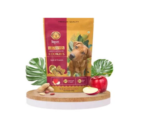 Dogsee Gigabites Apple and Peanut Dog Biscuits Cookies for Dogs