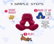 Dogsee Play Treatoy Play New Interactive Long Play Dog Toy at ithinkpets
