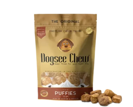 Dogsee Puffies Bite-Sized Dog Training Treats for Puppies and Adult Dogs at ithinkpets