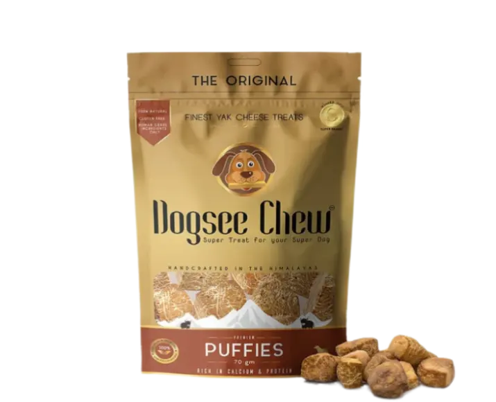 Dogsee Puffies Bite-Sized Dog Training Treats for Puppies and Adult Dogs at ithinkpets (10)