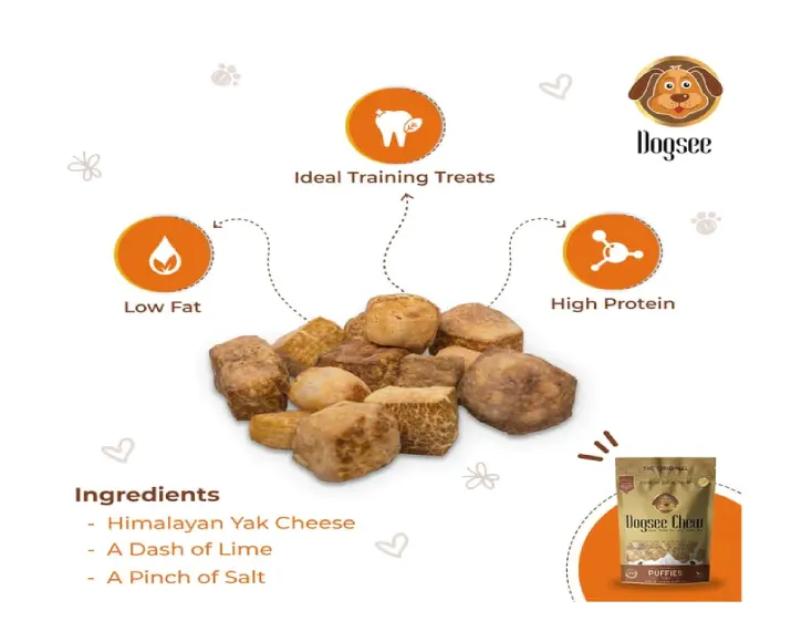 Dogsee Puffies Bite-Sized Dog Training Treats for Puppies and Adult Dogs at ithinkpets (8)