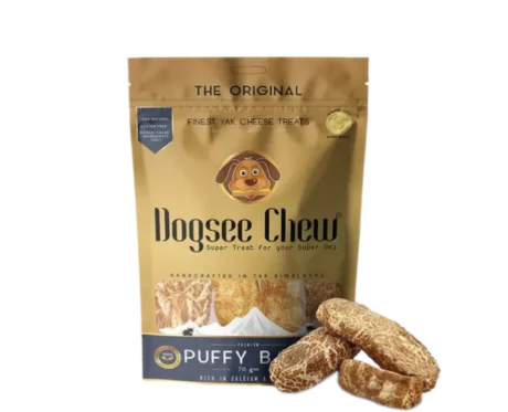 Dogsee Puffy Bar Soft Dental Treats For Senior Dogs at ithinkpets