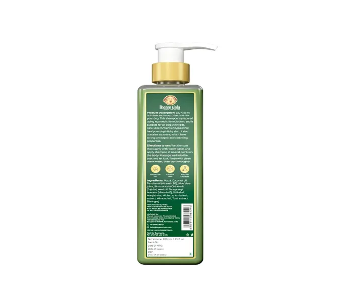 Dogsee Veda Aloe Vera Itch Relief Dog Shampoo at ithinkpets.com (8)