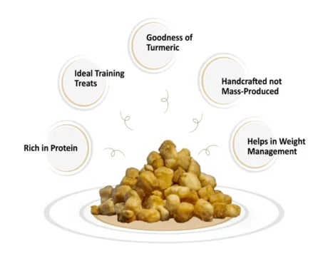 Dogsee Yak Milk and Turmeric Mini Pops, Bite-sized Dog Training Treats at ithinkpets