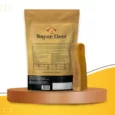 Dogsee Yalk Milk and Turmeric Large Dental Chew Bars, For Large Breed Puppies and Adult Dogs