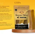 Dogsee Yalk Milk and Turmeric Large Dental Chew Bars, For Large Breed Puppies and Adult Dogs