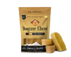 Dogsee Yalk Milk and Turmeric Small Dental Chew Bars, For Small Breed Puppies and Adult Dogs at ithinkpets