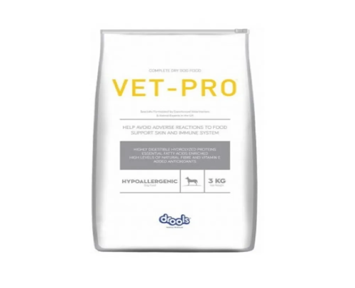 Drools Vet-Pro-Hypoallergenic Adult Dog Dry Food at ithinkpets.com