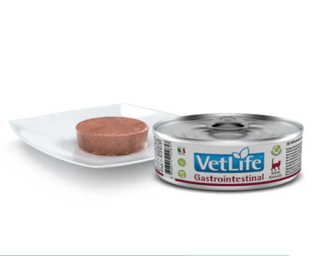 Farmina Vetlife Gastrointestinal Cat Formula Wet Food Can, 85 Gms at ithinkpets.com 3