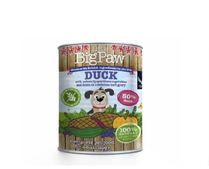 Little Big Paw Duck,Bluberries,Courgette,Pumpkin & Herbs Dog Wet Food, 390 Gms at ithinkpets (3)
