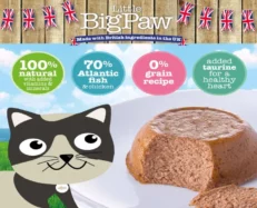 Little Big Paw Gourmet Atlantic Tuna Mousse Cat Wet Food, 85 Gms at ithinkpets