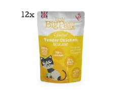 Little Big Paw Gourmet Tender Chicken Mousse Cat Wet Food, 85 Gms at ithinkpets.com (1) (1)