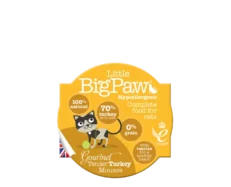 Little Big Paw Gourmet Tender Turkey Mousse Cat Wet Food, 85 Gms at ithinkpets