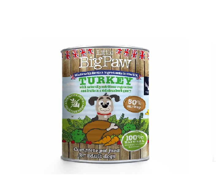 Little Big Paw Turkey,Cranberries,Brocolli,Carrot & Herbs Dog Wet Food, 390 Gms at ithinkpets (1)