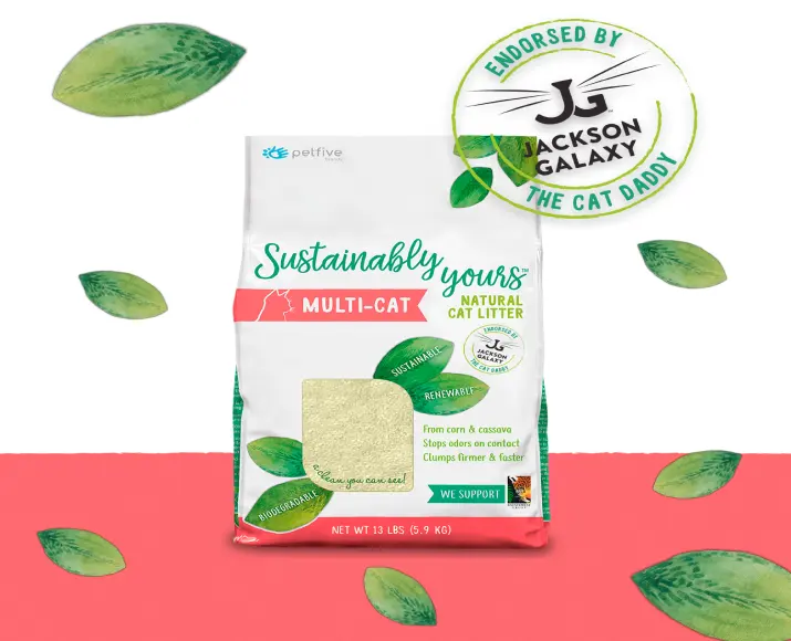 Sustainably Yours Multi-Cat, Cat Litter at ithinkpets (2)