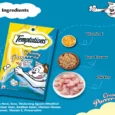 Temptation Creamy Purree Chicken and Tuna Flavor,48 Gm – Cat Treats