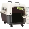 Andes 6 Pet Carrier Holds upto 35 kg, (36 x 24 x 27 inch),Ivory Color for both Dogs & Cats