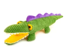 Barkbutler Aly The Gator Plush Dog Toy with Squeaker