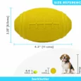 Barkbutler Just a Football Large Breed Dog Toy