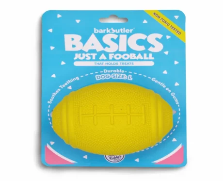 Barkbutler Just a Football Large Breed Dog Toy Ball at ithinkpets