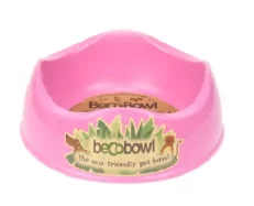 Beco Bowl for Dogs Pink at ithinkpets.com (1)