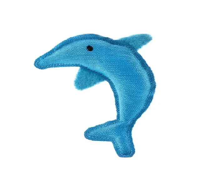 Beco Dolphin Shaped Catnip Toy for Cats at ithinkpets.com (1)
