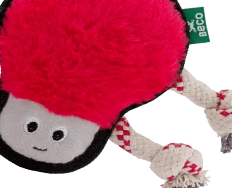 Beco Dual Material Spider Toy For Dogs at ithinkpets.com (2)